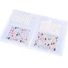 Gift Wrap 80sheets Nail Sticker Storage Book Water Decals Empty Holder Easy Po Manicure Art Tools