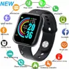 Y68 Smart Watch Smart Wwatch Sport Bracelet Fitness Tracker Tracker Средство сердечного ритма монитор кровяного давления Умные часы для мужчин женщин Android iOS