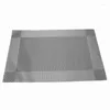 Tafelmatten Placemat Wipable Set van 8 met 4 Placemats Coasters Wasbare waterdichte PVC Wear-resistent