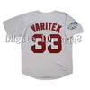 Proword Air01 2004 Retro Manny Ramirez Jersey 2007 David 34 Ortiz 15 Dustin Pedroia 33 Jason Varitek 10 Coco Crisp Red White Grey Vintage Vaseball Jerseys