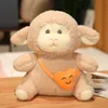 20/25cm Kawaii Sheep Plush Toys Soft Ryled Alpaca Dolls Dello