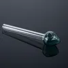 Rura ręczna mini truskawka okrągła łyżki rur palenia akcesoria Pyrex Glass Burner Bubler Wrap SW42