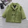 Set di abbigliamento Vestiti per neonato di Natale Autunno Inverno Colletto a quadri scozzese Cappotto Parka Giacca imbottita in cotone caldo Capispalla per bambini