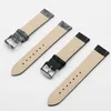 High Quality Retro Strap Band 18mm 20mm 22mm 24mm Leather bands Gray Black Brown Blue for Men Watch Accessories