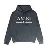 Mode Amirs Sweat à capuche Sweat terme hiver longue marque Sweats à capuche avec lettres pour hommes et femmes Casual coton pull en vrac surdimensionné 6K7Y