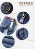 Мужские джинсы 2022 Sulee, брендовые осенние мужские модные деловые повседневные эластичные узкие классические брюки, джинсовые брюки, мужские черные, синие