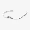 High Polish 100 925 Sterling Silver Tiara Wisbone Open Bangle Massion Complement Making Making for Women Gifts279G5003626