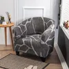 Stolskydd täcker SOFA -täckning för LVing Room Single Couch Armchair Club Slipcover Tub Furniture Protector