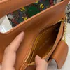 Designer di alta qualità doppia pochette catena borsa a tracolla da donna borsa a tracolla marrone moda borsa nera xx bella