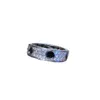 novo anel de padrão de parafuso de diamante preto completo anéis masculinos clássicos designer de aço de titânio para mulheres presentes de luxo mulher menina ouro prata rosa ouro jóias