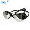 고글 브랜드 새로운 프로페셔널 수영 고글 안티 포그 UV 조정 가능한 도금 남성 여성 방수 혈이 수영 안경 성인 안경 L221028