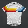 Racing Jackets Twin Six 6 Men's Cycling Jersey Short Sleeve MTB Bike Clothing Ropa Morvelo Summer Bicycle Clothes 2022