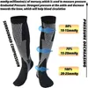 Chaussettes de sport Niwe Arrivée Bas Compression Golf Soins Infirmiers Médicaux Prévenir Les Varices Fit Pour Rugby L221026