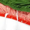 Stoelbedekkingen Decoratie Bankafdekking Kerstmisdruk Elastisch Verwijderbare stretch Wasbare stoelhoes Slipcover Home