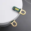 Toilet Seat Covers Lifter Handle Self-Adhesive Lifters Hygiene Avoid Touching Pulls Rings Cover Flip Device Handle the TAB 10.5x2.5cm Wholesale