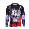 Мужские рубашки T 2022 Лето с длинным рукавом, горный велосипед на горы Offroad Мотоцикл Джерси мотокросс Спортивная одежда