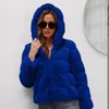 Women's Fur 2022 Autumn Winter Clothing Hooded Premium Faux Coat Warm Temperament Elegant Women Coats Size S - 4 XL