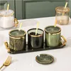 Opslagflessen Goud Acryl Stripe Kruiden Jar Set Huishoudelijk Sugar Bowl Luchtdichte keukenbenodigdheden Flessenkorrel dispenser