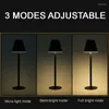 Tafellampen Oplaadbaar Ijzer Moderne Vintage Lamp Bureau Naast Nachtlampje LED Lamp Touch Dimmen Sfeer Bar Woonkamer Slaapkamer