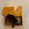 Porte-monnaie en cuir véritable design de luxe Portable KEY P0UCH portefeuille classique homme/femme sac à chaîne avec sac à poussière et boîte