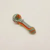 DPGH005 Smoking Accessories 4.3inch colorful glass hand pipe