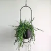 Jardinières Pots Nordic Metal Hanging Hanger Chain Wall er Basket Flower Holder 221028