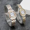 Montre Femme Diamond zegarki dla damskiej kwarcowej projektanta stali nierdzewnej lodowane szafirowe świetliste zegarki wytrzymałościowe