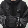 Midjepåsar Taktisk väst Nylon Militär bröstpaket Pouch Holster Harness Walkie Talkie Radio för två Way271G