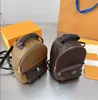 Модная искусственная кожа PALM SPRINGS мини-размер женская сумка детские школьные сумки женская сумка дорожный рюкзак стиль M44873 M44872