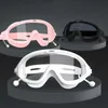 ゴーグル大人の光学HD水泳ゴーグルアンチフォグUV保護防水調整可能なSile Myopia Swim Ieewear Glasses -1.5〜 -8 L221028