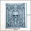 Backformen Exquisite Muster Skl Sile Mold DIY, um Harz Gips Modell Indoor Home Dekoration Werkzeug 220601 Drop Lieferung 2022 Dhjs4 herzustellen