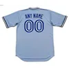Proword C202 Custom Men TORONTO 1970's Cooperstown Away Jersey Customized Any Name & Baseball Jersey