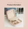 Jewelry Boxes New Box Organizer Display Veet Portable Leather Travel Case Earrings Ring Necklace Storage Drop Delivery 2022 Smtwt