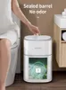Bidoni per rifiuti 14L Smart Bathroom Trash Can Sensore di insacco automatico Immondizia Bidone quadrato elettrico bianco Touchless Home 221027