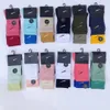 Chaussettes longues en coton de marque à la mode, 10 couleurs, nouveau Style, noires, pour loisirs, hommes et femmes, douces et respirantes, automne et hiver, chaudes