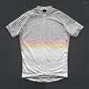 Racing Jackets Twin Six 6 Men's Cycling Jersey Short Sleeve MTB Bike Clothing Ropa Morvelo Summer Bicycle Clothes 2022