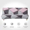 Housses de chaise housse de canapé-lit pour salon sans accoudoirs trois tailles pliable