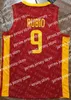 College Basketball Wears Spain 2019 Basketball World Cup Jersey Team Espana 9 Ricky Rubio 13 Marc Gasol 5 Rudy Fernandez 41 Juancho Hernangomez 14 Willy Geuer Claver