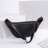 47cm Designer Man Waist Bag Fashion Men Bags Small Coin Purse Chest Handbags Crossbody Shoulder Bags Canvas Genuine Leather Wallet Key Pouch Silver Hardware 444459