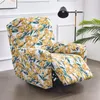 Stoelhoezen bedrukte recliner bank cover slipcover voor woonkamer achteroverbarsting bescherming luie jongens fauteuil 1 stoel