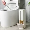 Afvalbakken smal afval blik toiletborstelset badkamer plastic stofbin keuken vuilnisbak huishoudelijke reinigingsgereedschap 221027
