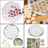 Pişirme Kalıpları 37 Delik Döküm Mod Araçları S Maker Ravioli Alüminyum Kalıp Pelmeni Mutfak DIY Aracı Pasta Yapma 220601 Bırakma Teslimat 20 DHDLL