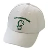 Czapki kulkowe niemowlę bawełniana bawełniana czapka baseballowa kreskówka dinozaur haft haft tato kapelusz