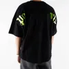 Летняя мужская пальмовая футболка граффити для футболки ладони Палмгель-Сити Дизайнер Дизайнер с ограниченной струйной граффити
