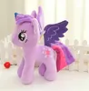 25 cm Plush Toy 6 Color Rainbow Pony Unicorn Embrodery M￶nster