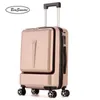 Beasumore Creativo Trolley Spinner Valigia Ruote Trolley da uomo Borsa da viaggio da donna su ruote pollici Cabina Password J220707