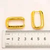 2024 Ohrstecker 18 Karat vergoldet Luxusmarke Designer Buchstaben Ohrstecker Clip Kette Edelstahl Rund Berühmte Frauen Ohrring Hochzeit Party Schmuck