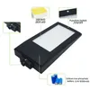 Super Bright Solar LED Wall Lamps 168LED 2800lM Radar Motion Sensor Light for Waterproof IP65 Street Yard Path Garden