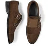 Oxford chaussures hommes couleur unie mode affaires décontracté hommes fête robe de mariée chaussures en cuir véritable confort appartements taille 39-45