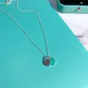 Heart Pendants Designer Lover Necklaces 3 Colors Woman Luxury Jewelry 925 Silver T Chains Womens Neckwear Party Wedding Blue Necklaces